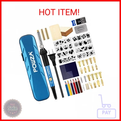 $34.58 • Buy 72Pcs Wood Burning Kit For Beginners, Adjustable Professional Wood Burner Pen To