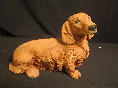 Nice Vintage Long Haired Dachshund  Figure • $14.95