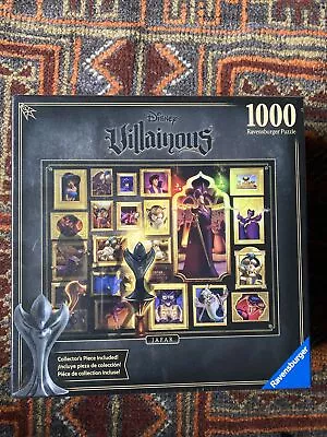 Disney Villainous Jafar Aladdin Ravensburger 1000-pc Jigsaw Puzzle Brand New • $15