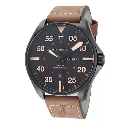 Hamilton Men's H64705531 Khaki Pilot 46mm Automatic Watch • $699