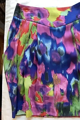 H&M Garden Collection Skirt Colorful Print ~ Size Small~ NEW With Tags • $37.99