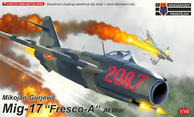 KP Models 1/48 MIKOYAN MiG-17  FRESCO-A  AT WAR Jet Fighter • $39.99