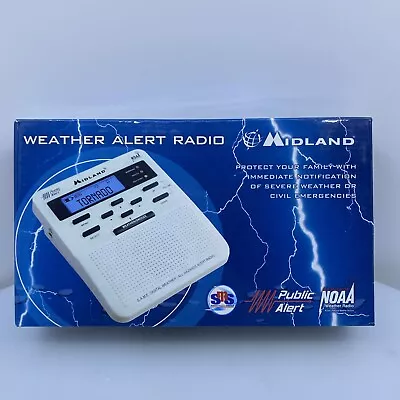 Midland WR100 WR-100 All Hazards Weather Alert Radio NOAA - Open Box • $12.99