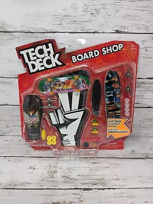 Tech Deck Board Shop 4 Customizable Finger Skate Boards New In Pack • $24.99