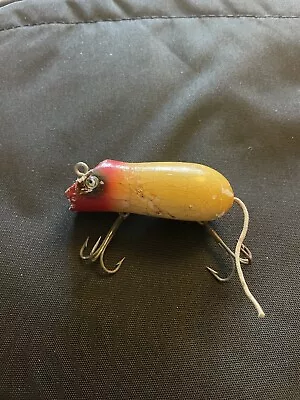 #142 Vintage Wooden Unbranded Swimming Mouse Fishing Lure • $5