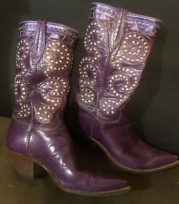 AUTHENTIC NUDIE’S RODEO TAILORS Rhinestone Boots - 1960s Women’s 6 (or So) - EX • $1999.99