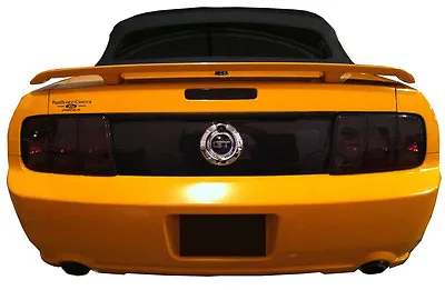 Mustang Smoked Tinted Tail Light Covers Vinyl 05 09 Complete Rear Kit -- 9 Piece • $24.99