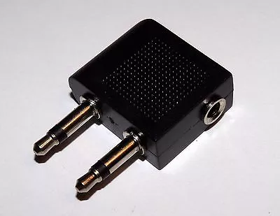 £2.26 • Buy Airplane Aircraft Headphone Adaptor For 3.5mm Jack Plug Jack Socket Converter