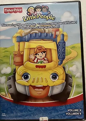 Fisher Price Little People:  Discovering Things That Go Vol 4(DVD) Kids Learning • $5.48