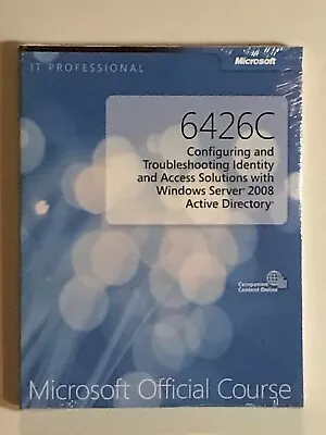 6426C Configuring & Troubleshooting Identity & Access Solutions Win Server 2008  • $6.99