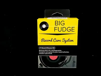 Big Fudge Vinyl Record Cleaning Kit - Complete 4-in-1 • $26.14