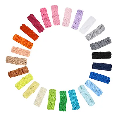 24 Colors Crochet Tube Top Stretchy DIY Tutu Baby Girl Pettiskirt Bodice Dress • £7.55