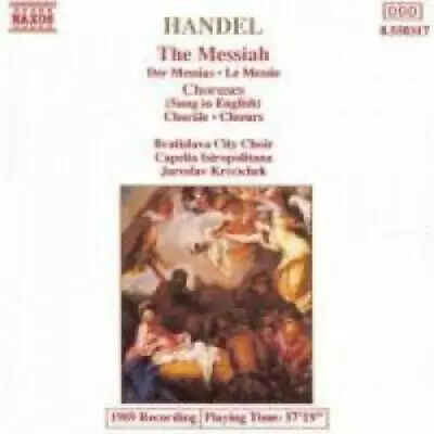 Handel: Messiah Choruses CD Bratislava City Choir • £2.40