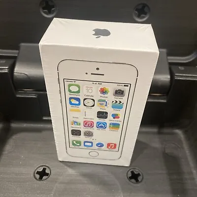 New Sealed Apple  IPhone 5s - 16GB - Silver (Sprint) A1533 (CDMA + GSM) • $15000