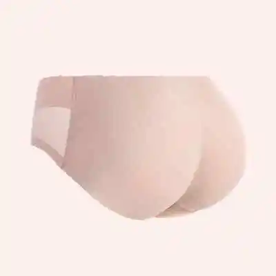 Peachybum Beige Buttock Padded Shapewear Bum Lift Briefs Panties Size Large • £4.99