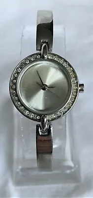 £7.99 • Buy New Look Branded Ladies Steel And Crystal Quartz Watch