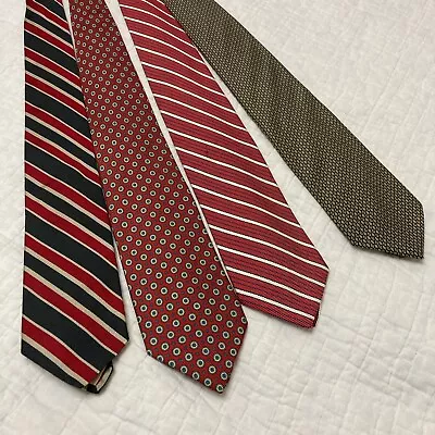 Vintage Lot Of 4 BROOKS BROTHERS Makers / Silk Neck Ties • $25