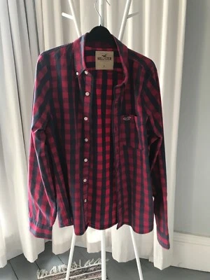 £7.50 • Buy Men's Hollister Checked Shirt, Size L Vgc
