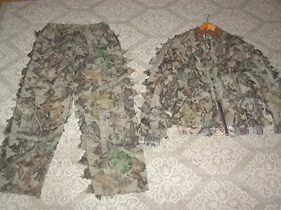 Cabela's Leafy 3D Camo Hunting Suit-Made In USA-Large/XL  • $139.99