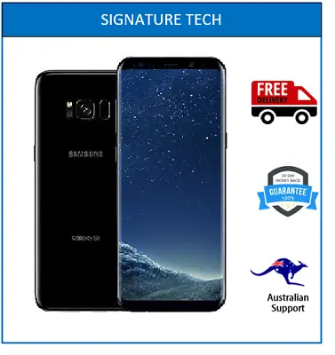 Samsung Galaxy S8 64GB BLACK| BLUE | SILVER Unlocked Smartphone • $170.05