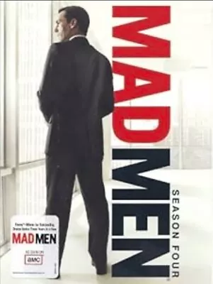 Mad Men: Season 4 Four Disc Set DVD 2010 Widescreen Not Rated Lionsgate • $5.69