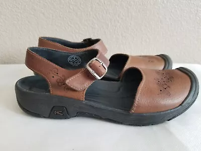 Keen Brown Leather Shoes. Sz38.5 • $25.88