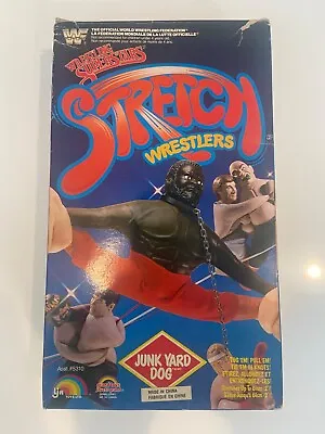 Vintage 1987 WWF LJN Wrestling Superstars Junk Yard Dog STRETCH Wrestlers Figure • $650