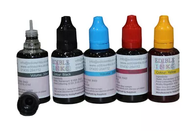 30ml Colour Edible Inks For Canon Printers - Choose Your Colour • £4.75