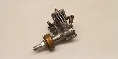 Vintage Veco 19 RC Model Engine With Baffle Exhaust And Flywheel • $71.55