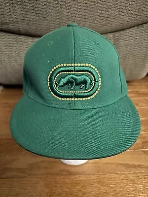 Ecko Unlimited Hat Green Fitted 7 5/8 Embroidered Rhino Official Product  • $17.59