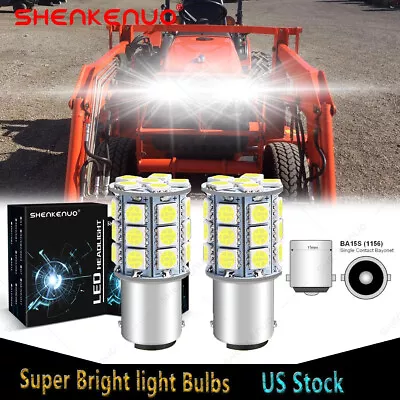 2 Super Bright LED Light Bulbs For Kubota B1700 B2100 B2400 B5100 B6000 Tractor • $13.31