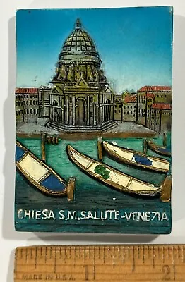 CHIESA S.M. SALUTE-VENEZIA Refrigerator Magnet 3D Souvenir Tourist Venice Italy • $10