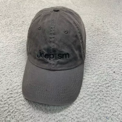 Jeep Hat Cap Mens One Size Strapback Jeepism Offroad 4x4 Mudding Lifestyle • $10.95