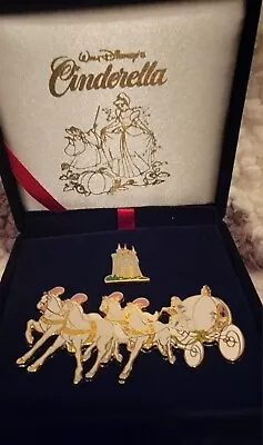 Disney Cinderella Coach & Castle Box LE 5000 Pin Set • $150