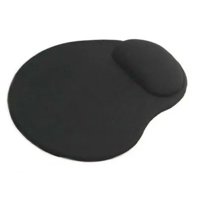 £3.19 • Buy Black Anti-slip Comfort Mouse Mat Pad With Gel Foam Rest Wrist Support Pc Laptop