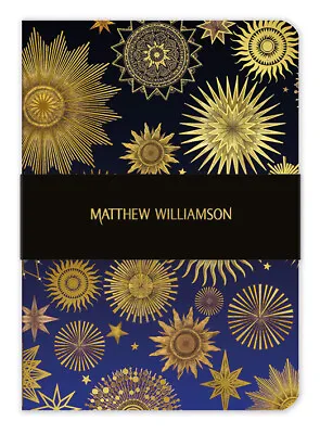 Matthew Williamson Stardust Luxury A5 Notebook • £9.99