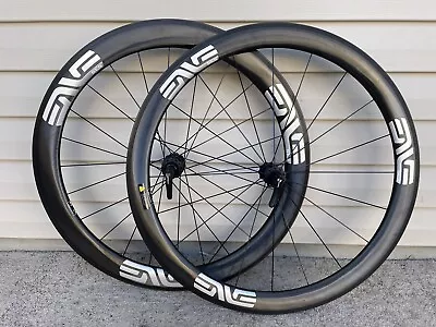 ENVE SES 4.5 Carbon Clincher Rim Brake Wheelset 11-speed. ENVE Hubs. 1490gr. • $1495