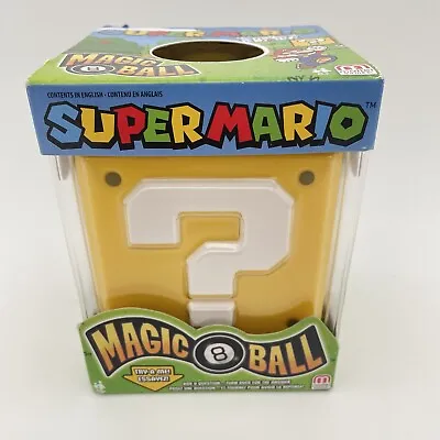 Magic 8 Ball 2017 Rare Super Mario Mattel Games Nintendo New Factory Sealed • $36.63