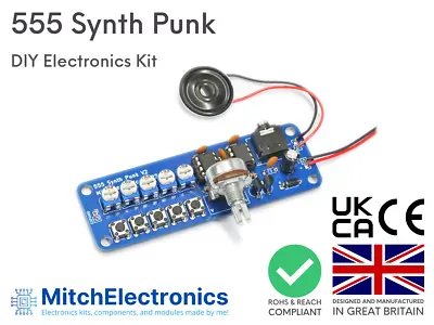 555 Synth Punk  / Electronic DIY Kit • $7.45