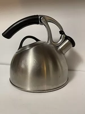 $14.99 • Buy OXO Uplift Tea Kettle 2qt 1.9L Brushed Stainless Steel - Low Whistle - Teapot 