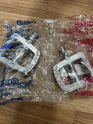 New In Package MKS GR-9 Pedals Silver Road Track Tour Fixie Touring Fixed 9/16 • $20