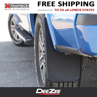 Universal Fit Mud Flaps Splash Guards DeeZee Black Composite 4 Pcs - Dodge Ram • $54.95