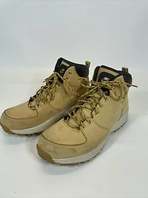 Nike Manoa Leather Boots Water Resistant Wheat Tan 454350-700 Men's Size 12 • $39.99
