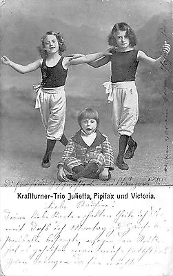 POSTCARD   THEATRE   MUSIC  HALL    Kraftturner  Trio • £2.40