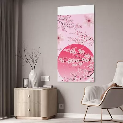 Cherry Blossom Canvas L Japanese Canvas L Japanese Inspired Art • $167.92