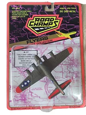 Vintage Road Champs Flyers B-17 Bomber  SALLY ANN  WWII Airplane Plane Die-Cast  • $6