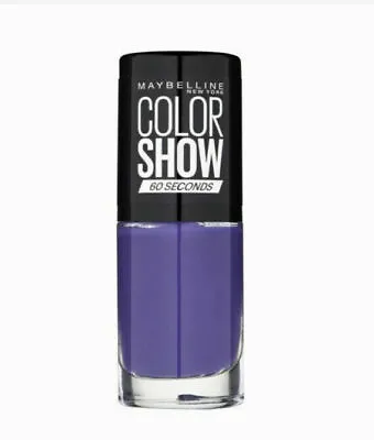 £4.50 • Buy MAYBELLINE COLOR SHOW / COLORAMA / 60 Seconds NAIL POLISH VARNISH 7ml