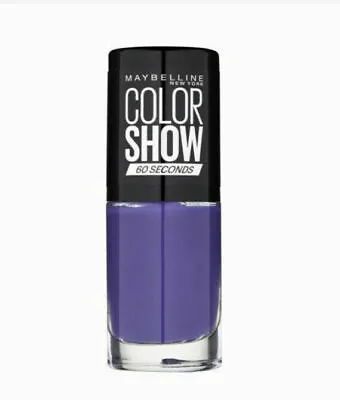 MAYBELLINE COLOR SHOW / COLORAMA / 60 Seconds NAIL POLISH VARNISH 7ml • £4.50