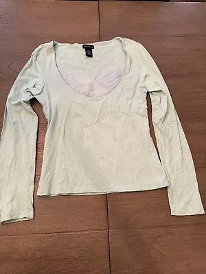 Victoria's Secret Moda International Vintage Long Sleeve Top Sz Med • $12