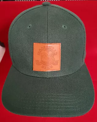 Moosehead Canadian Lager Beer Baseball Cap. Green With Leather? Moosehead Logo • $14.71